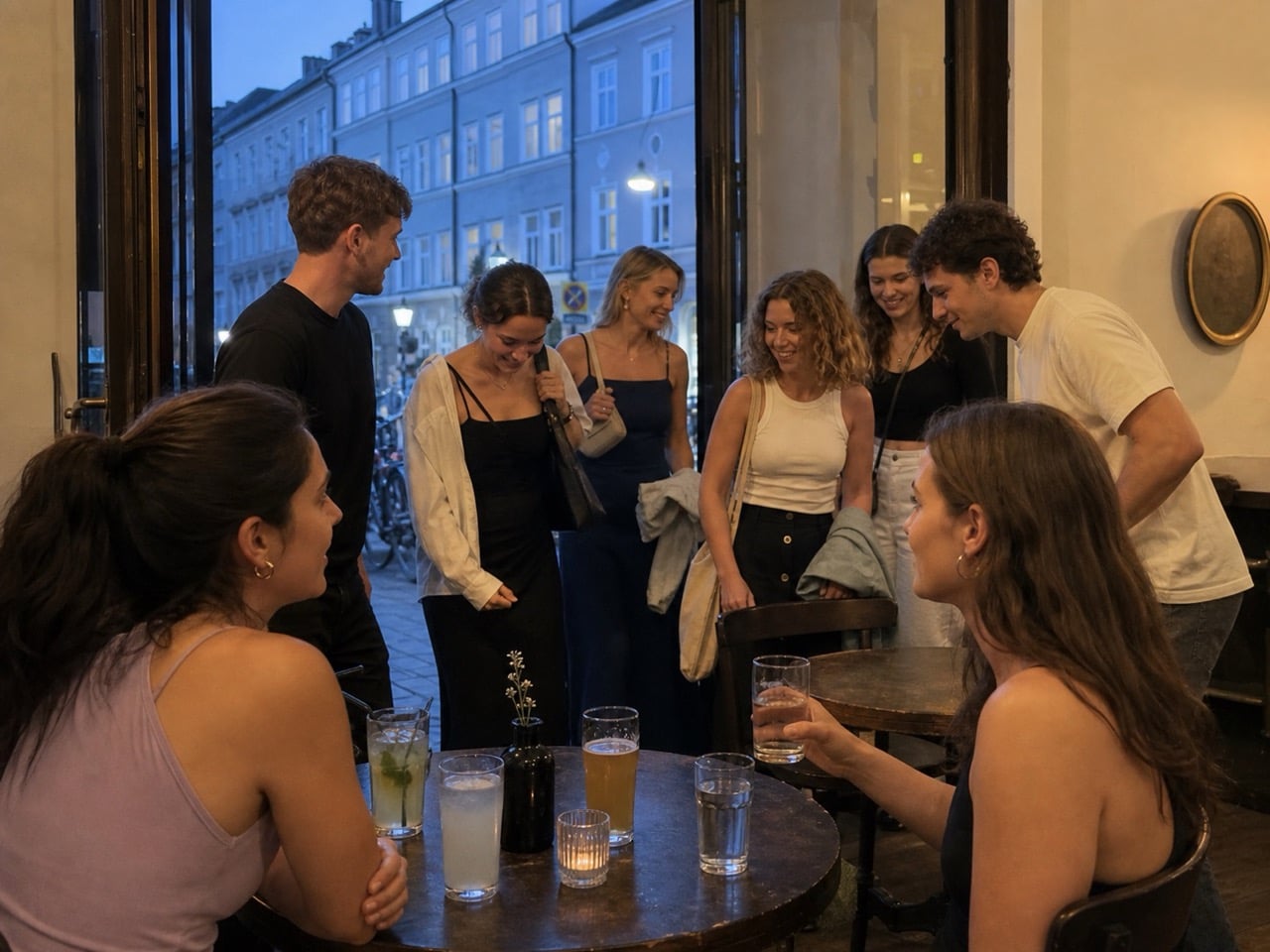 Social Night Out: Drei Bars, neue Leute, ein gemeinsamer Abend
